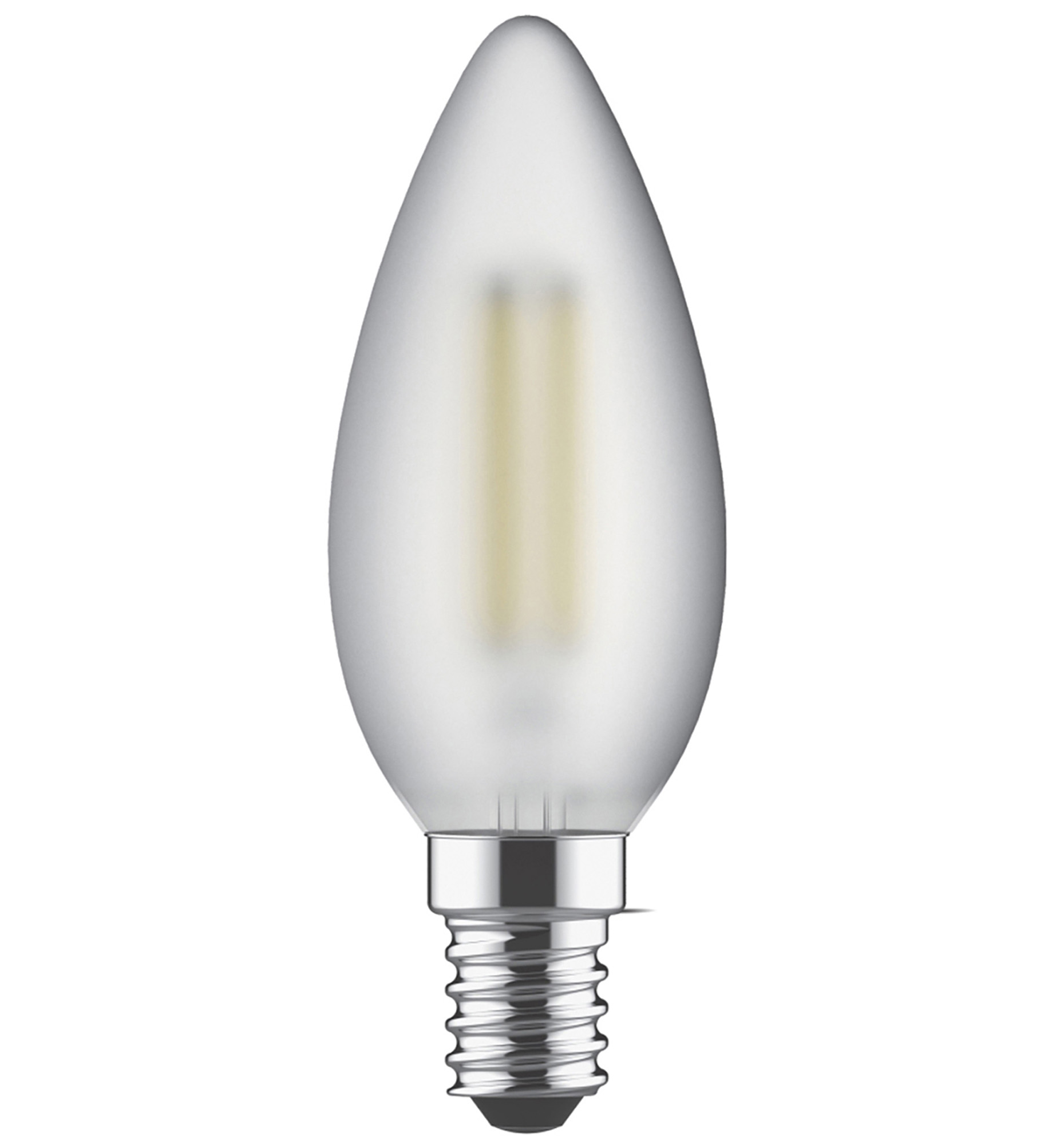 763431133  Value Classic LED Candle E14 4W 2700K 470lm